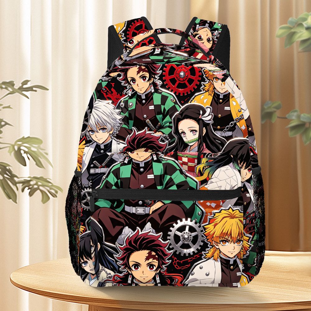 School Backpack Teen - حقيبة ظهر مدرسية مطبوعة على شكل