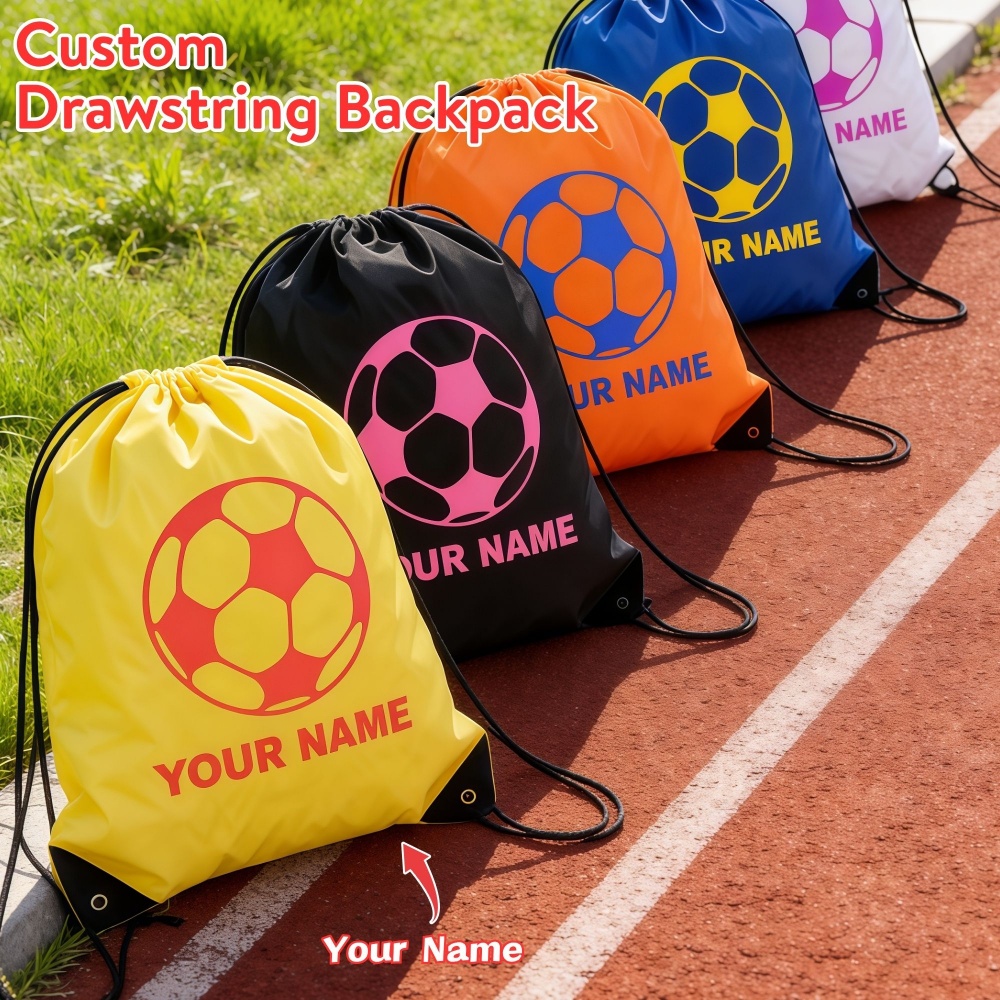 Drawstring Gym Bag - حقيبة ظهر رياضية برباط قابلة للتخصيص