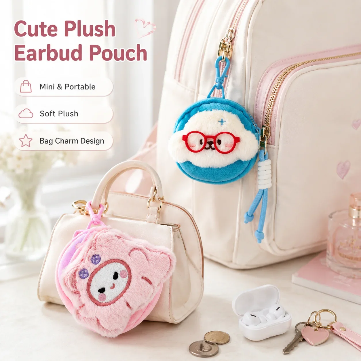 Mini Backpack Purse - حقيبة صغيرة لطيفة على شكل جرو