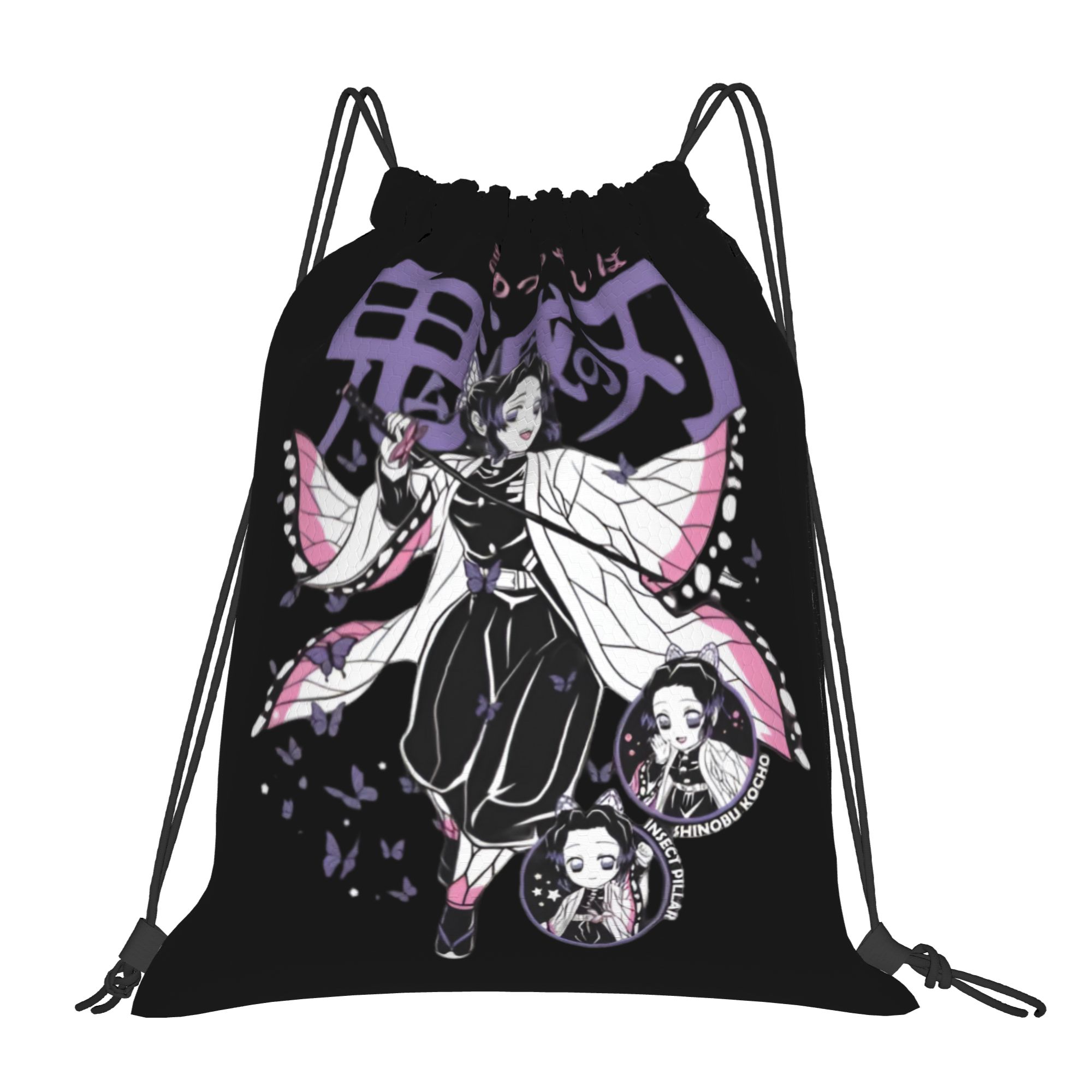 Drawstring Gym Bag - حقائب برباط مخصصة من Demon Slayers