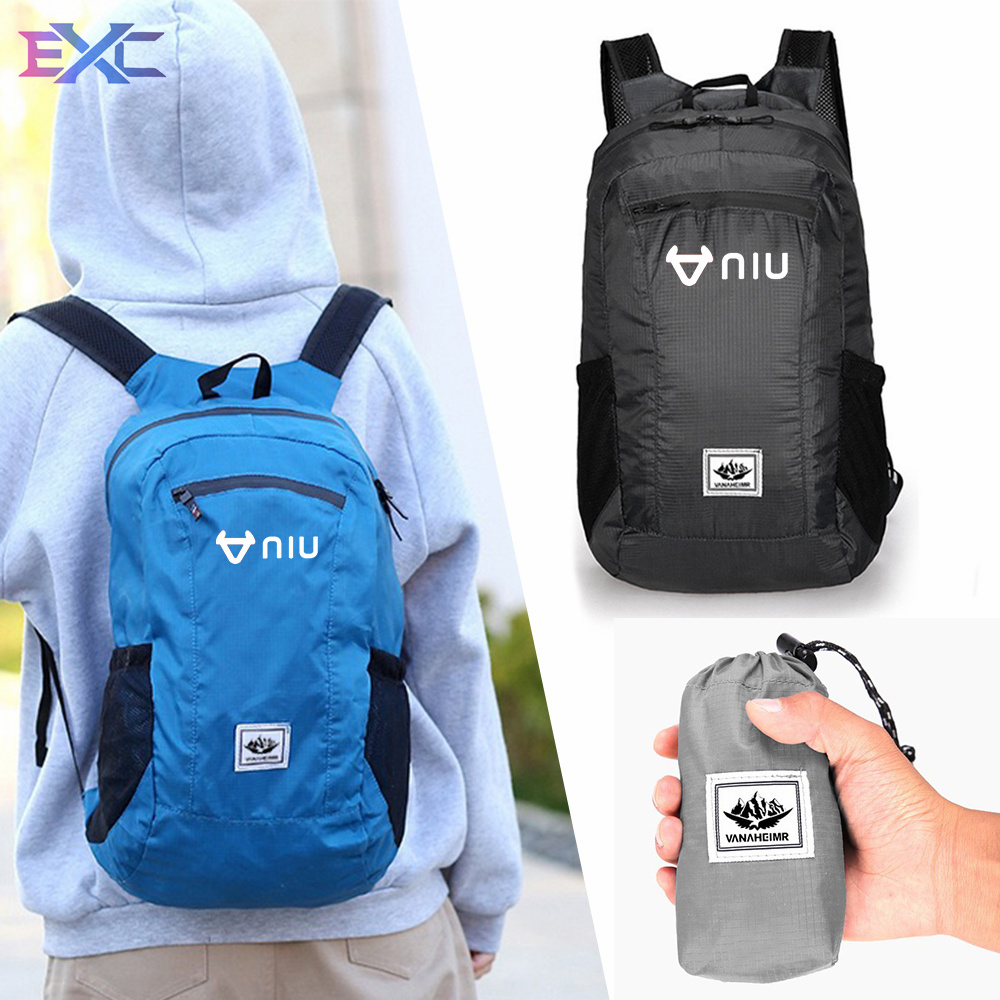 Foldable Backpack Small - حقيبة ظهر صغيرة مقاومة للماء قابلة