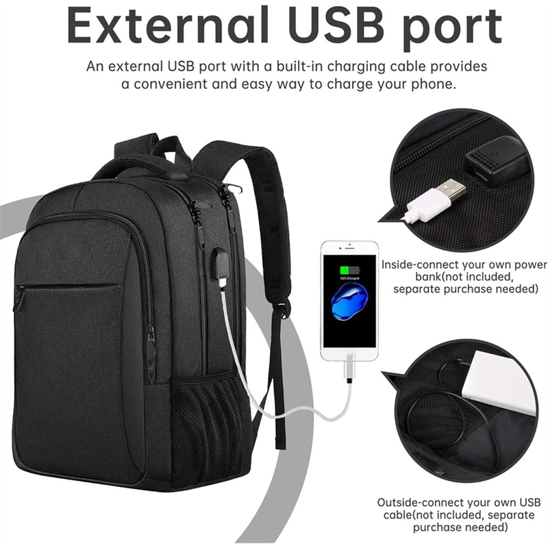 حقيبة ظهر للكمبيوتر المحمول مض - مراجعة Travel Backpack Anti Theft وسعره