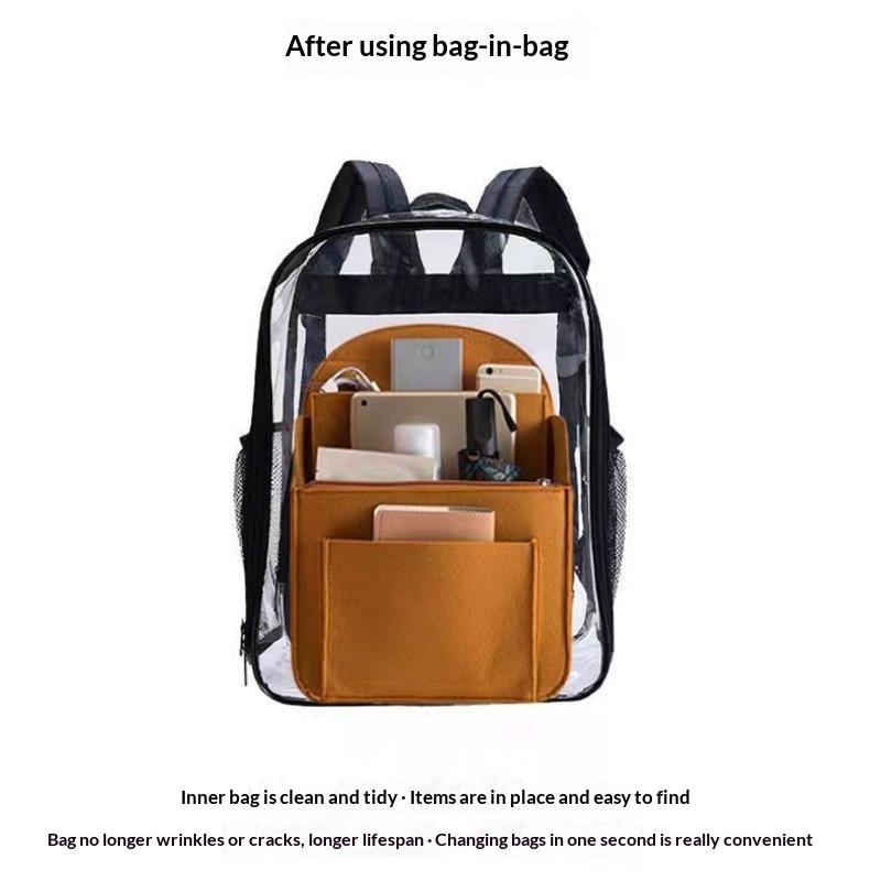 منظم حقيبة ظهر من اللباد متعدد - مراجعة Backpack Insert Organizer وسعره