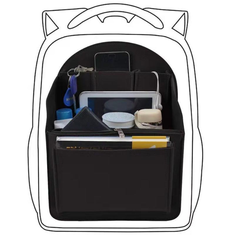 منظم حقيبة ظهر من اللباد متعدد - مراجعة Backpack Insert Organizer وسعره