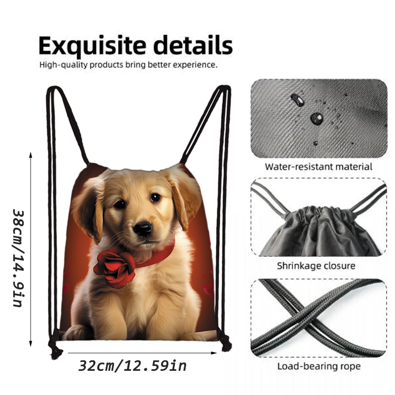 حقيبة ظهر رياضية بتصميم لعبة ف - مراجعة Drawstring Gym Bag وسعره