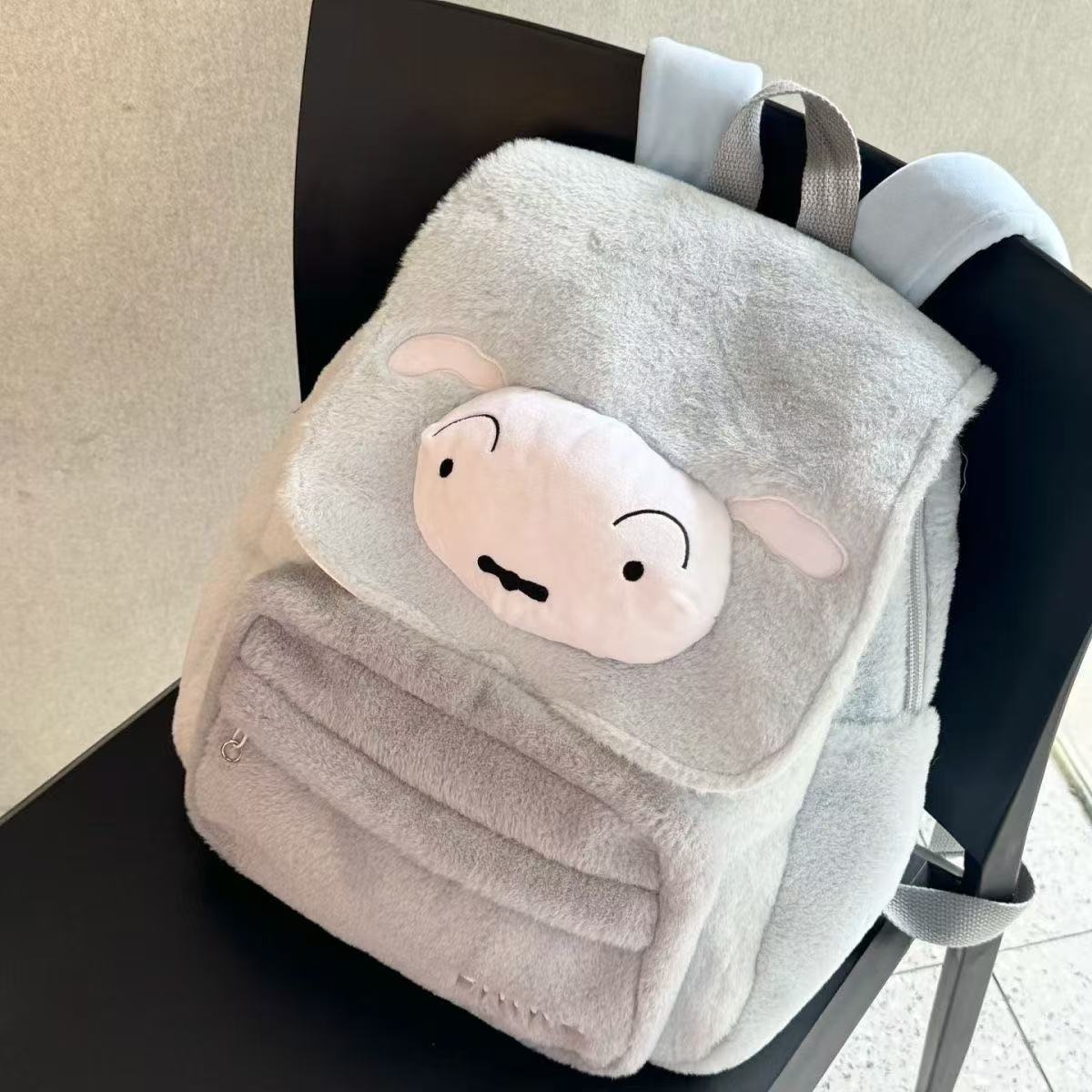 حقيبة ظهر قطيفة لطيفة على شكل  - مراجعة School Backpack Teen وسعره