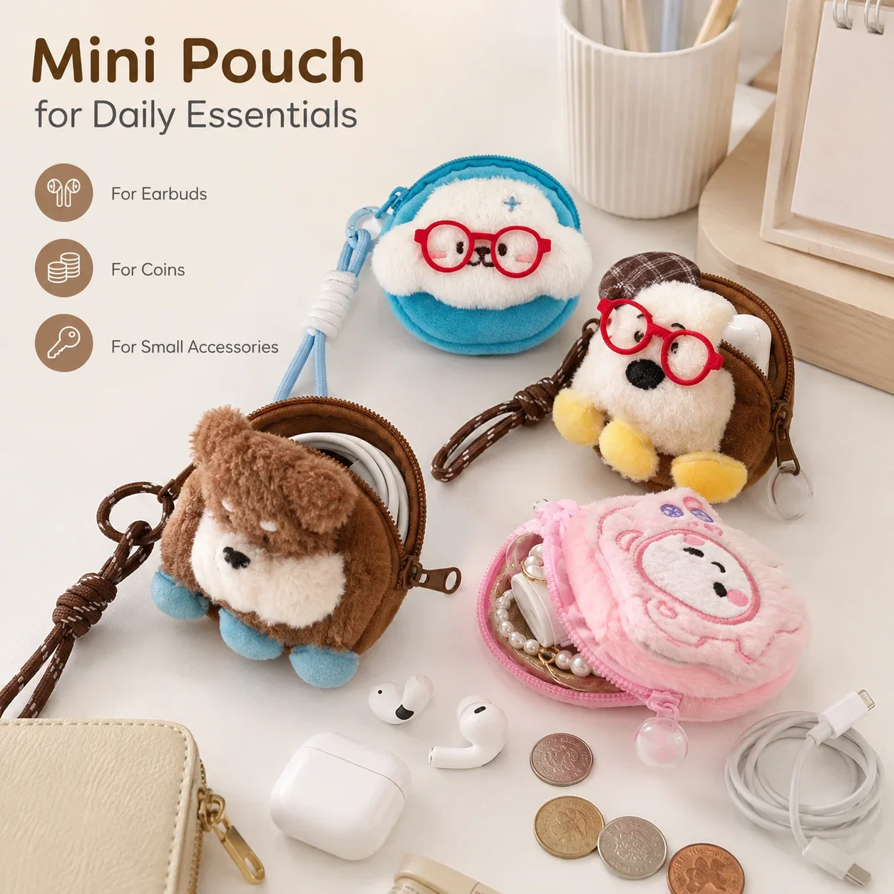 حقيبة صغيرة لطيفة على شكل جرو  - مراجعة Mini Backpack Purse وسعره